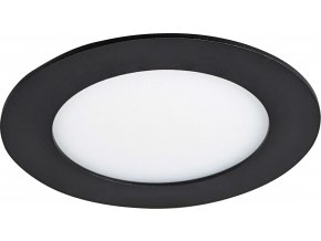 LED Svítidlo vestavné LED30 VEGA-R Black 6W WW 370/610lm typu downlight