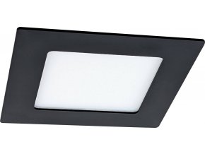 LED Svítidlo vestavné LED30 VEGA-S Black 6W WW 370/610lm typu downlight