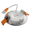 Svítidlo LED BASIC Rondo 3W IP40 300lm stříbrné