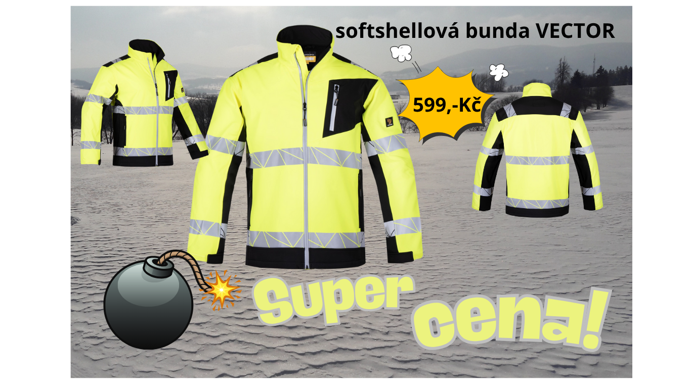 softshellová bunda Vector