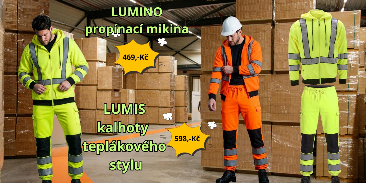 Lumino a Lumis - mikina a tepláky