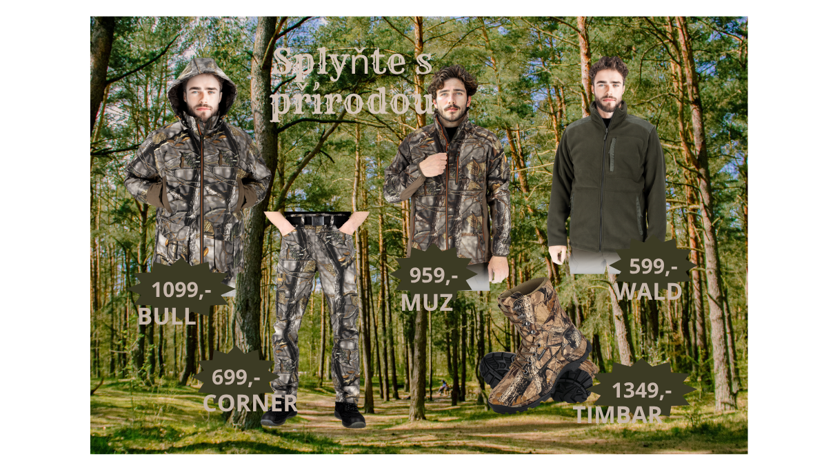 oděvy do přírody