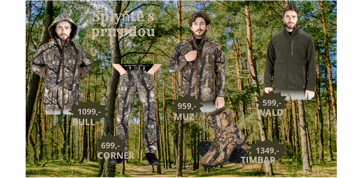 oděvy do přírody