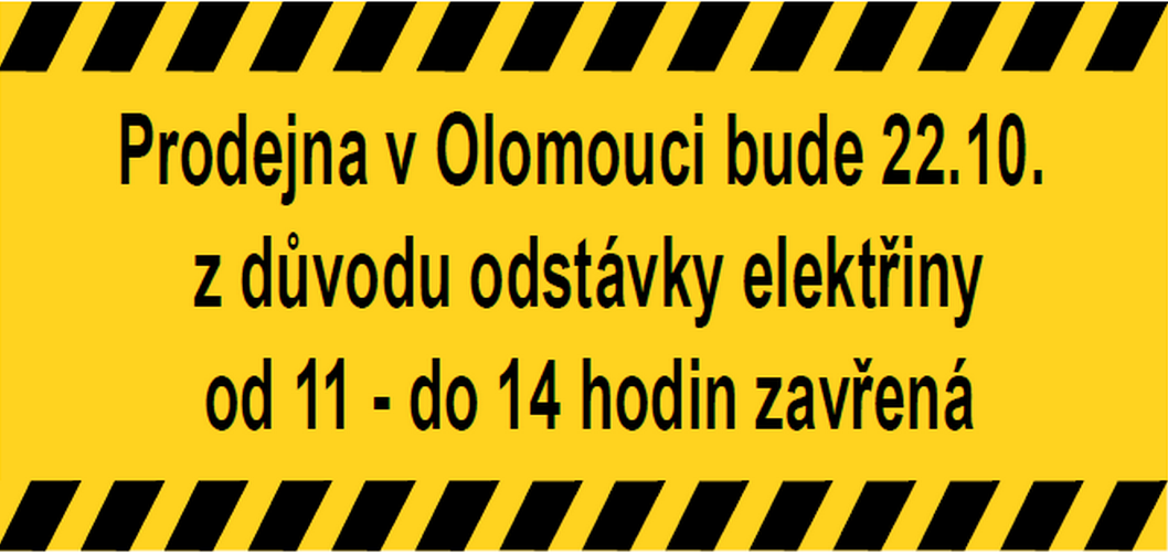 Otevírací doba 22.10.