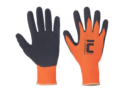 PALAWAN ORANGE rukavice nylon/latex