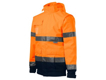 HV Guard 4 in 1 5V2 Bunda unisex (Barva fluorescenční žlutá, Velikost M)