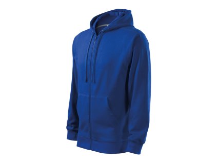 Trendy Zipper 410 Mikina pánská (Barva bílá, Velikost S)