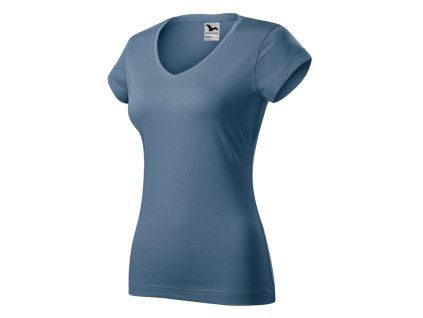 Fit V-neck 162 Tričko dámské (Barva bílá, Velikost XS)