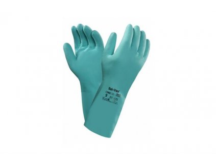 SOL-VEX 37-676 chemicky odolné nitrilové rukavice