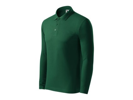 Pique Polo LS 221 Polokošile pánská (Barva bílá, Velikost S)
