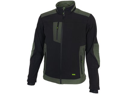 0272180060 EREBOS Jacket greenblack logo BNN 2