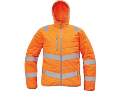 MONTROSE HV reflexní zimní bunda oranžová