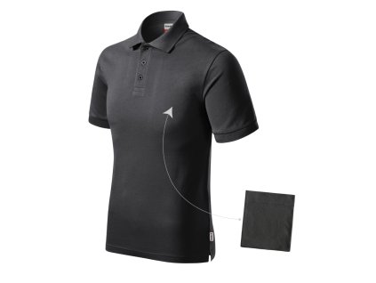 Resist Heavy Polo R20 Polokošile pánská (Barva ebony gray, Velikost S)