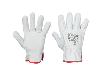 POWER KIXX celokož. rukavice