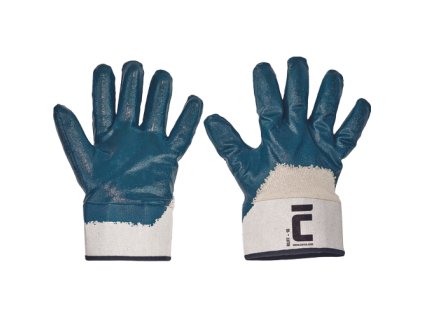 RUFF rukavice polomáčené v nitrilu