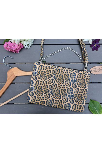 Malá kabelka ORIGOSH s leopardím vzorem