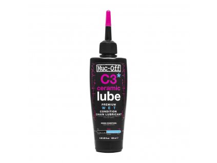 C3 WET CERAMIC LUBE - Mazivo na řetěz s keramikou do mokra (Velikost 120 ml)