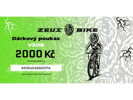 VZOR voucher ZEUSbike 2000