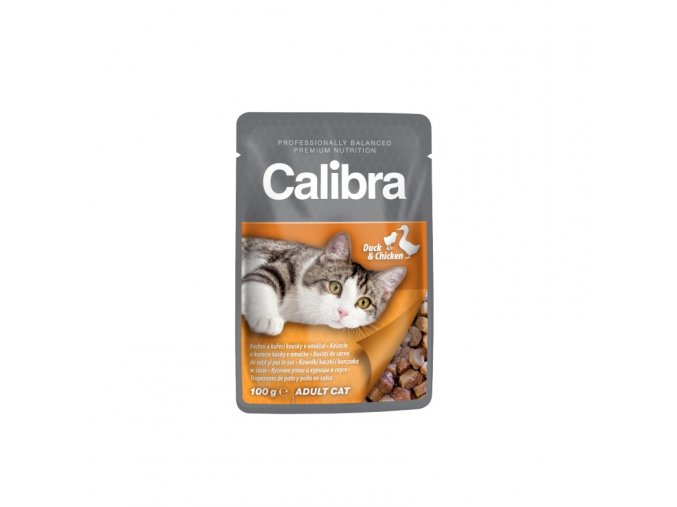 calibra cat kapsa kachni a kureci v omacce 100g