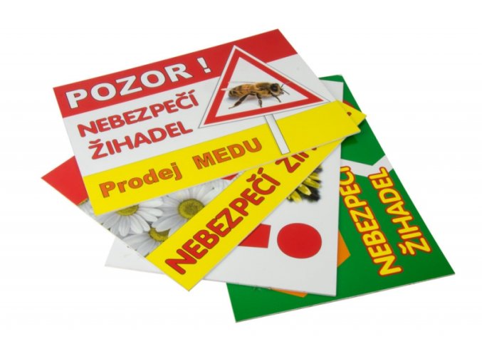 Informační tabule Pozor včely