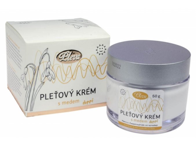 Pleťový krém s medem - denní Pleva 50 g - Pleva