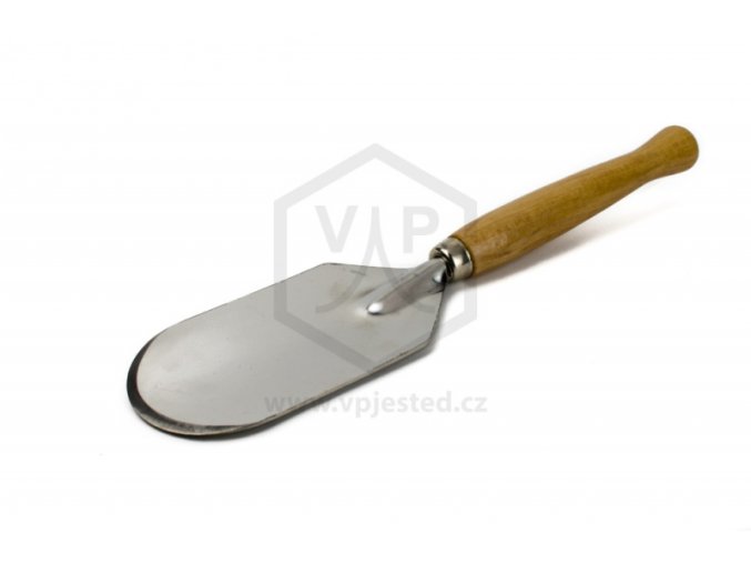 Včelařská lopatka na ztuhlý med velká - nerez