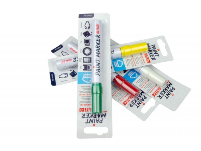 Tužka - fix nejen na značení matek Alteco paint marker (modrá)