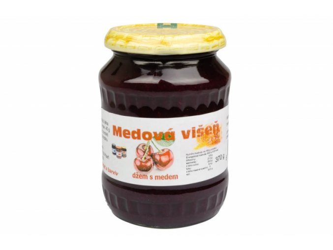 Džem s medem - medová višeň 370 g - Zdravý věk