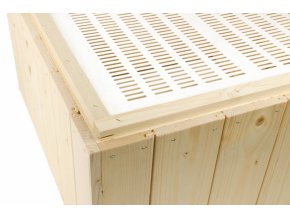 VP Ještěd Mateří mřížka bílá (400x400) - Výrobní podnik Ještěd