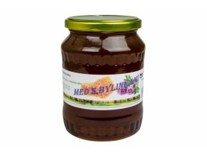 Med s bylinkami - lesní s květem mateřídoušky 950 g - Zdravý věk