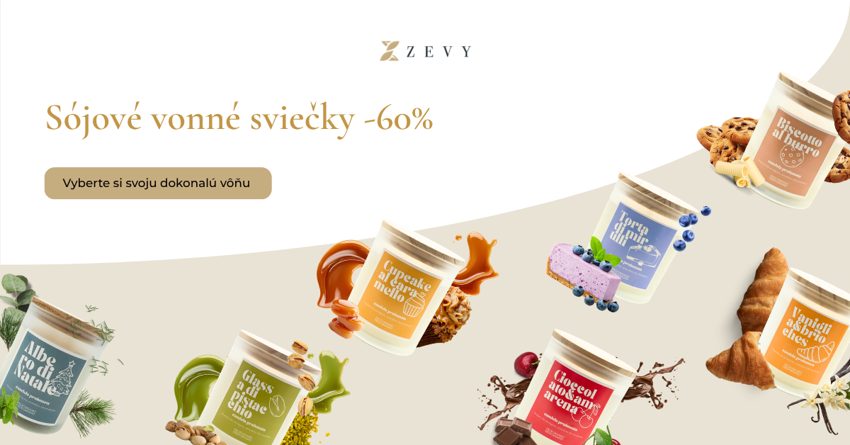 Sójové vonné sviečky