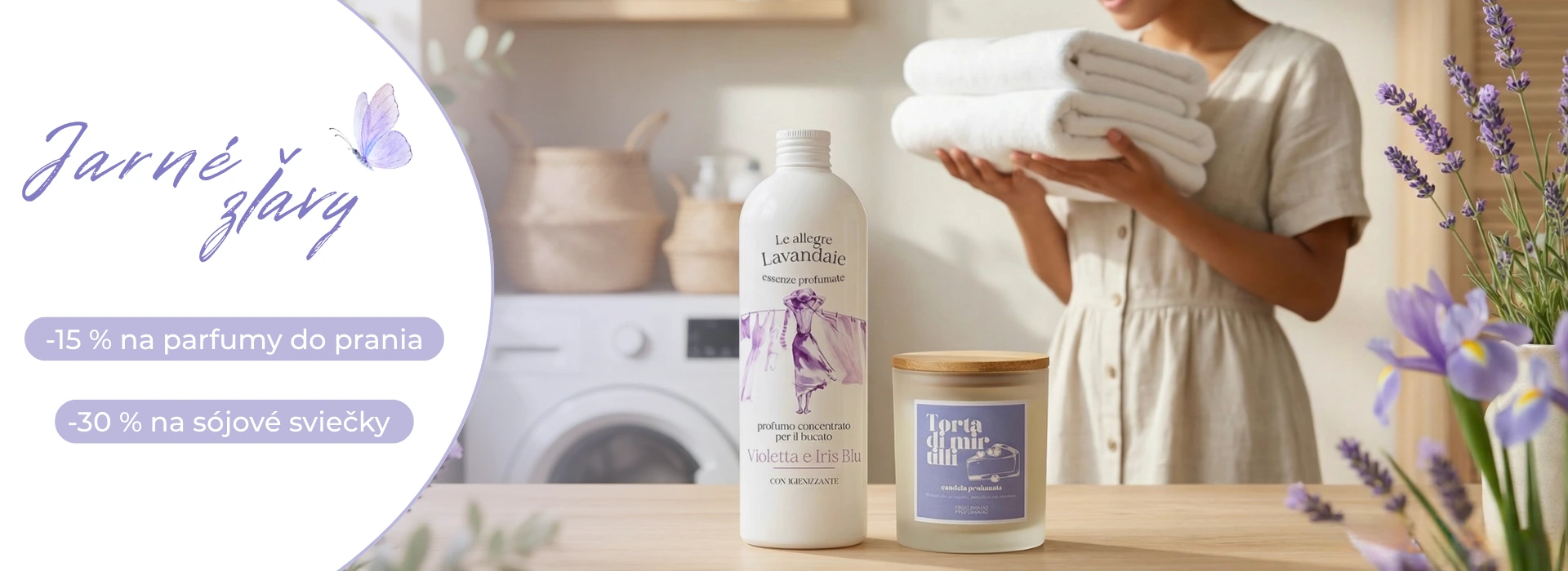 Jarné zľavy parfumy do prania