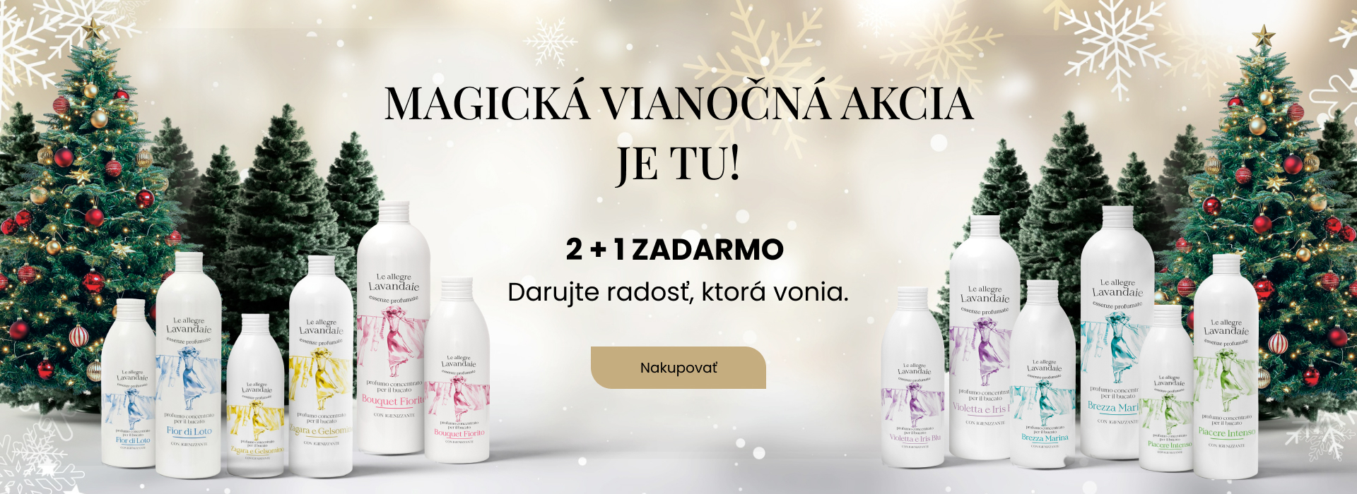 Vianoce 2 + 1 zadarmo