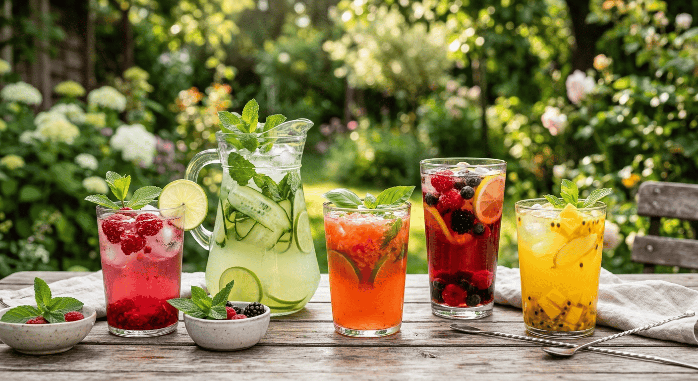 Pět receptů na domácí letní limonády, které osvěží a neobsahují kila cukru