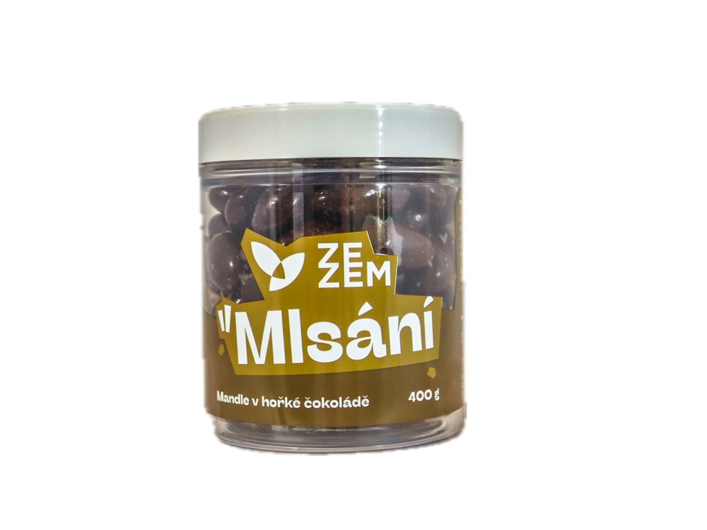 Mandle v čokoládě produktovka.