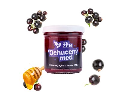 Černý rybíz v medu 180 g