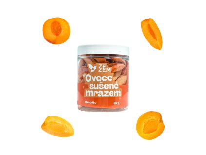 Meruňky sušené mrazem 60 g
