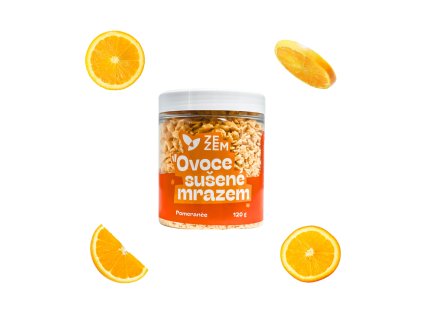 Pomeranče sušené mrazem 120 g