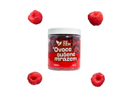 Maliny sušené mrazem 60 g