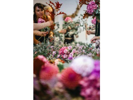 Rozkvetlý květinový workshop