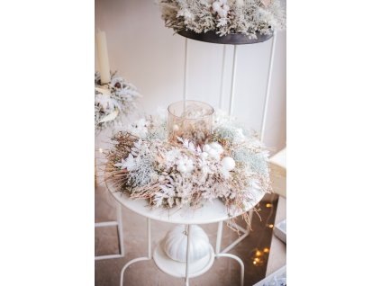 Adventní věnec - svícen.