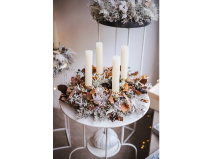 Adventní věnec skořicový