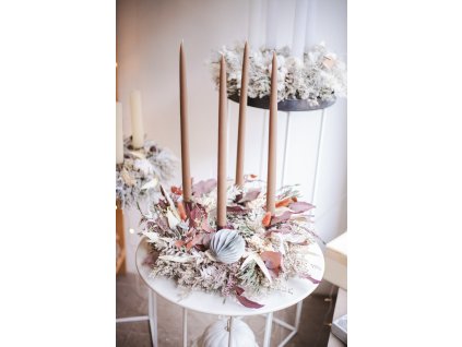 Adventní věnec nugát