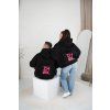 Mikina Rebel Void Square Pink