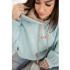 Mikina Ice Blue - Gold Pink