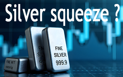Nedostatek fyzického investičního stříbra, neboli silver squeeze je tady ?