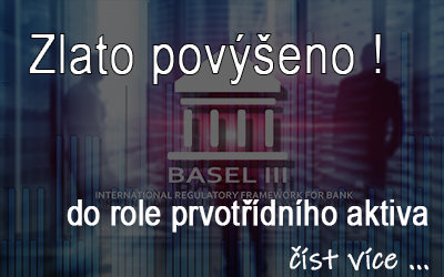 Zlato povýšeno do role prvotřídního aktiva Tier 1
