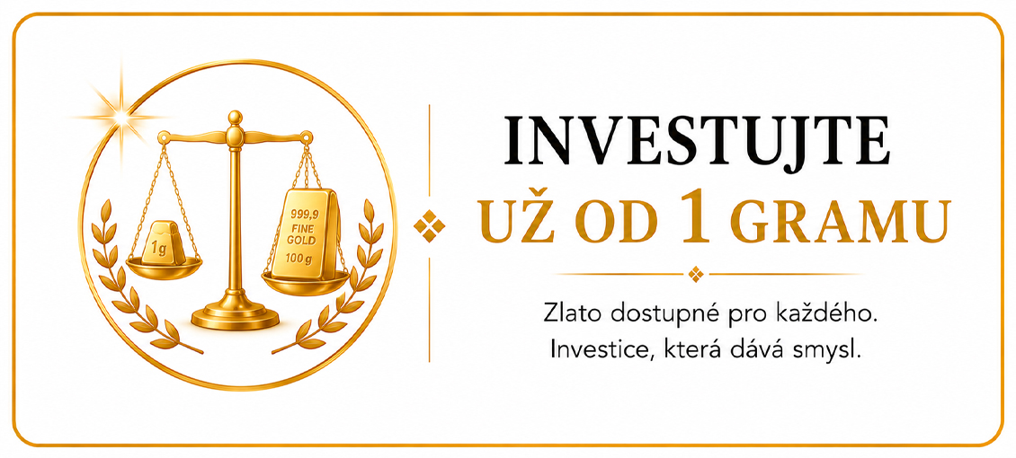 Investujte s námi už od 1g