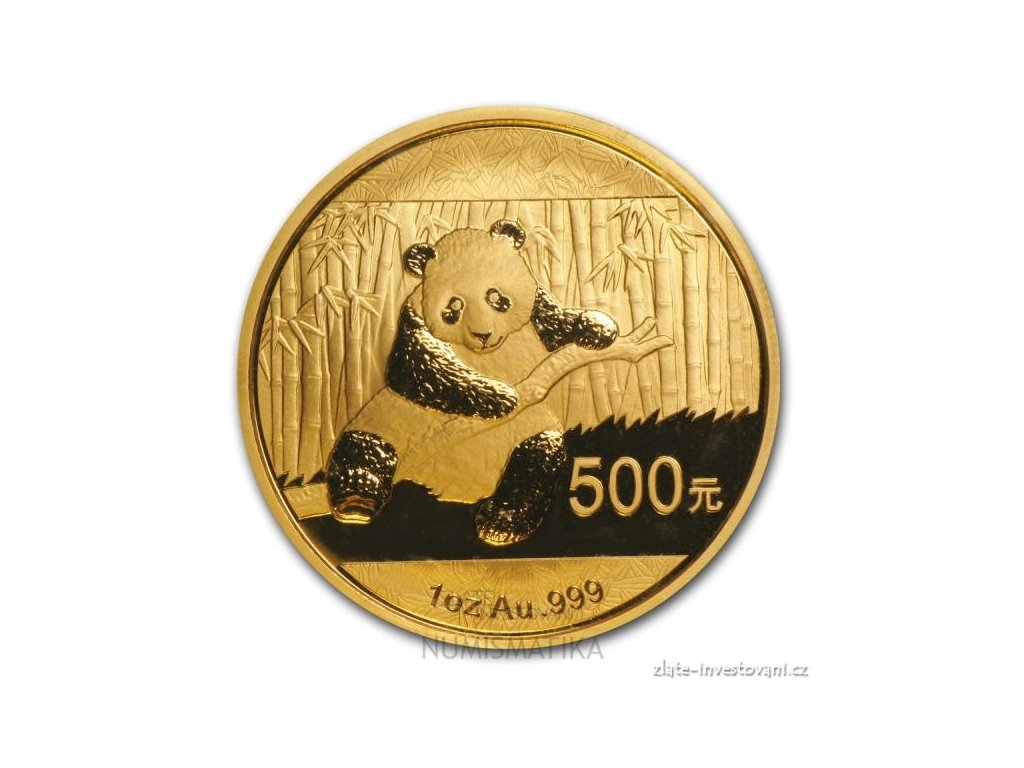 1916 investicni zlata mince cinska panda 2014 1 oz