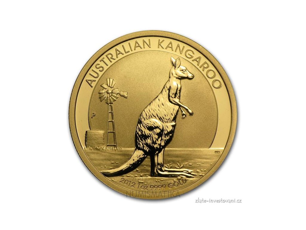 4256 investicni zlata mince australsky klokan 2012 nugget 1 oz